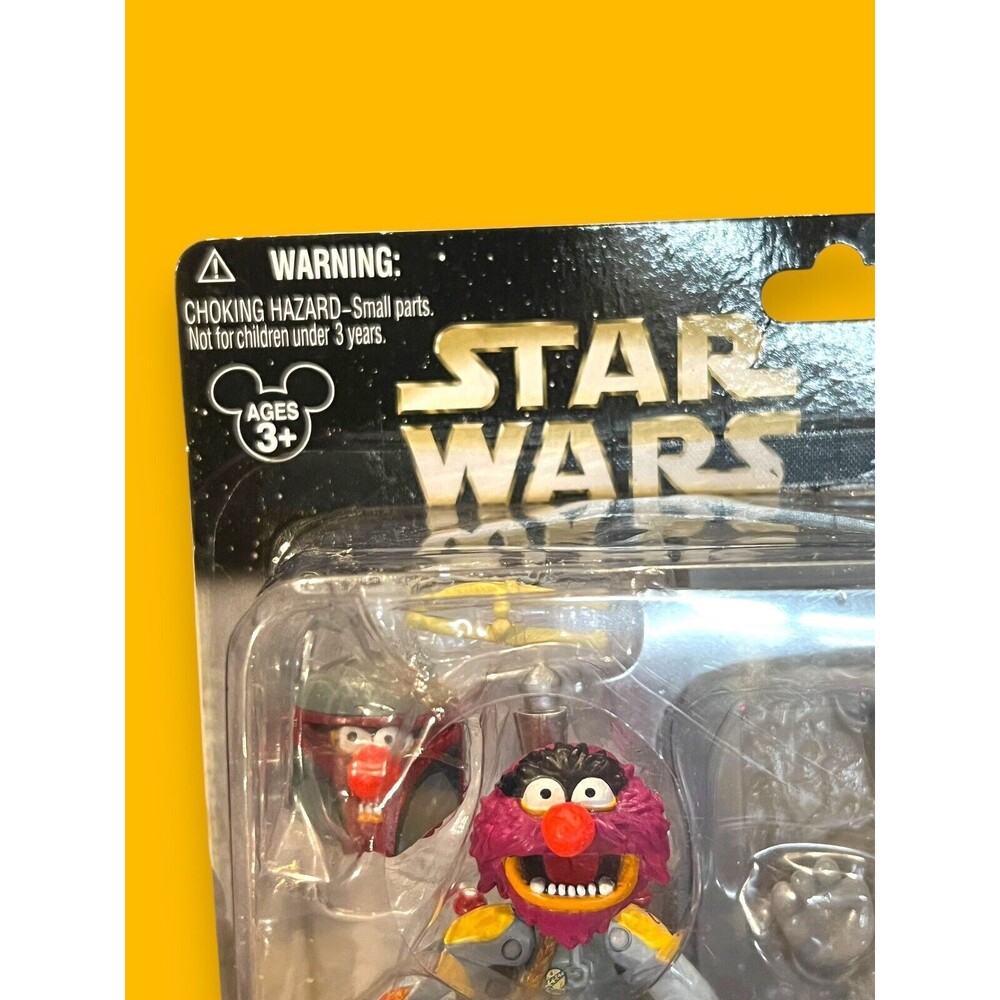 Star Wars The Muppets Animal Link Hogthrob Scooter as Boba Fett Han Solo NEW NWT - Picture 3 of 8